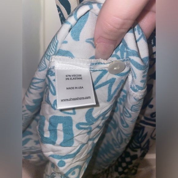 New! Shore Riviera Nautical Dress in Pacific Blues 🧿🌊 ⚓️ XS NWT! - Picture 11 of 11